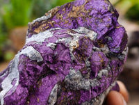Natural Metallic Cobbed Purpurite Specimens x 2 From Erongo, Namibia