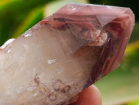 Natural Red Hematoid Quartz Crystals and Clusters x 12 From Karoi, Zimbabwe