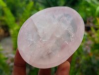 Polished Gemmy Rose Quartz Bowls x 6 From Madagascar