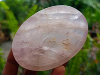 Polished Gemmy Rose Quartz Bowls x 6 From Madagascar