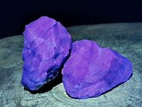 Natural Watermelon Fluorite Cobbed Specimens x 30 From Uis, Namibia