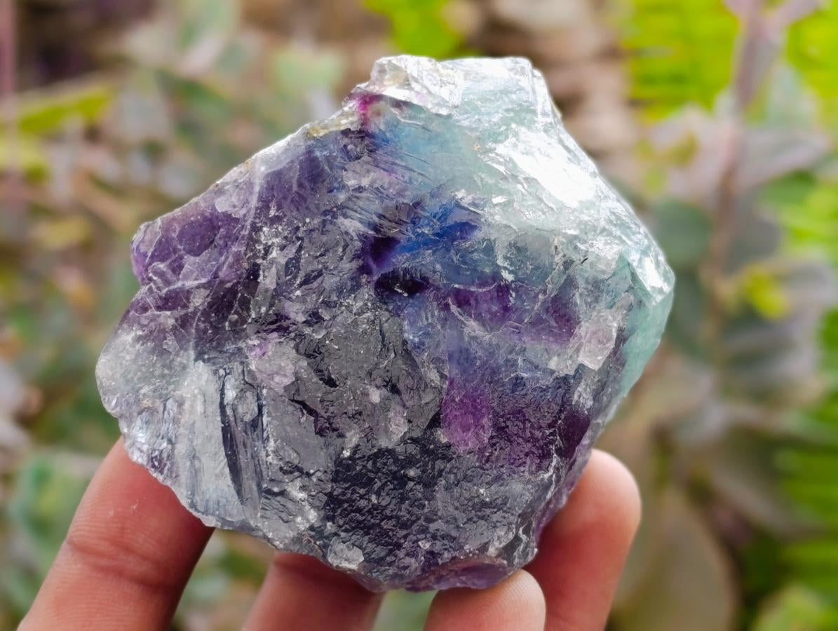 Natural Watermelon Fluorite Cobbed Specimens x 30 From Uis, Namibia