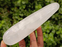 Polished Clear Quartz Mortar And Pestle Set x 2 From Madagascar