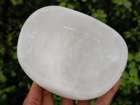 Polished Clear Quartz Mortar And Pestle Set x 2 From Madagascar