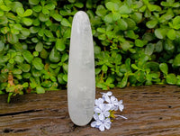 Polished Clear Quartz Mortar And Pestle Set x 2 From Madagascar