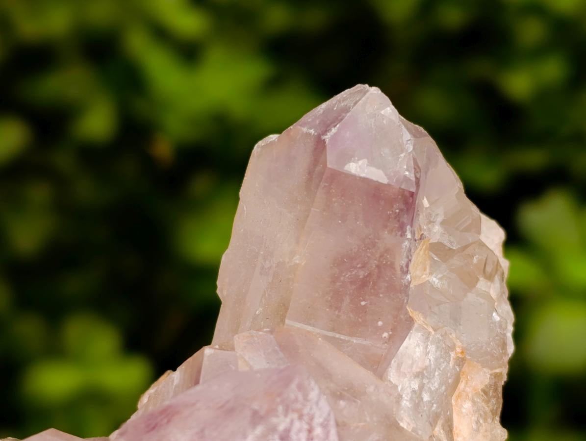Natural Jacaranda Amethyst Crystal Clusters x 2 From Mumbwa, Zambia