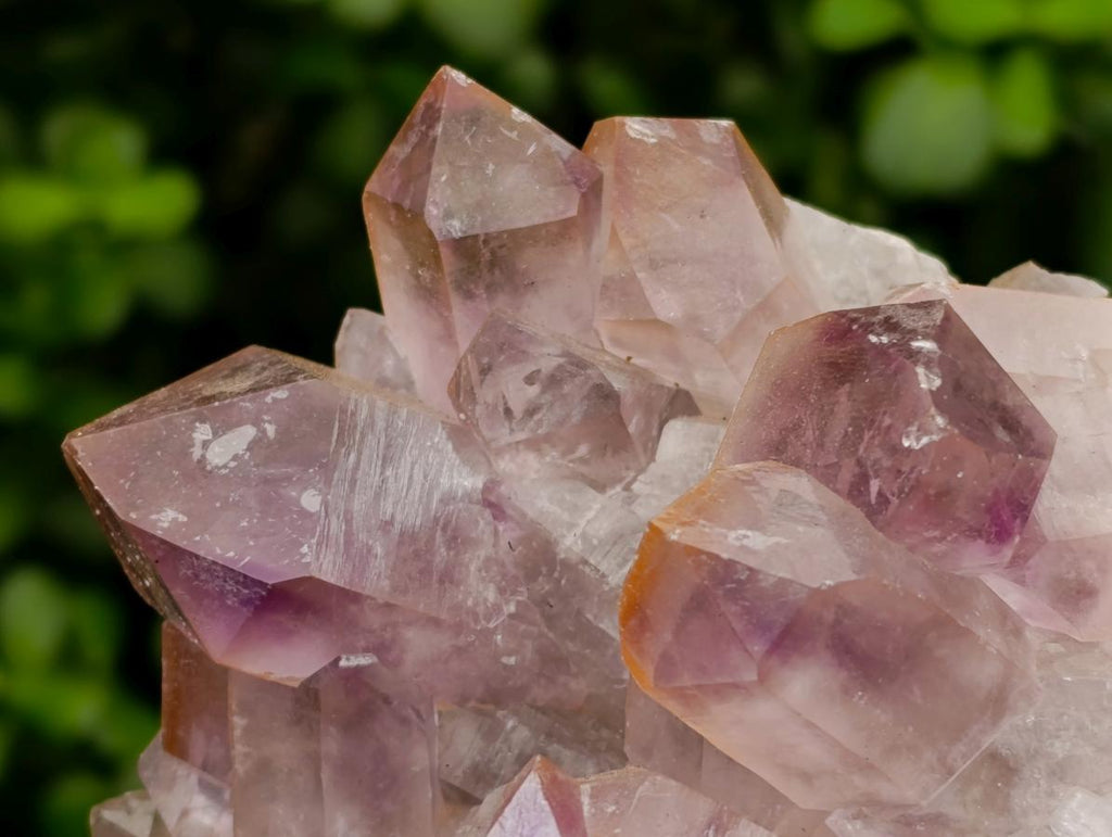 Natural Jacaranda Amethyst Crystal Clusters x 2 From Mumbwa, Zambia