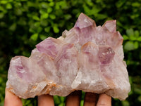 Natural Jacaranda Amethyst Crystal Clusters x 2 From Mumbwa, Zambia
