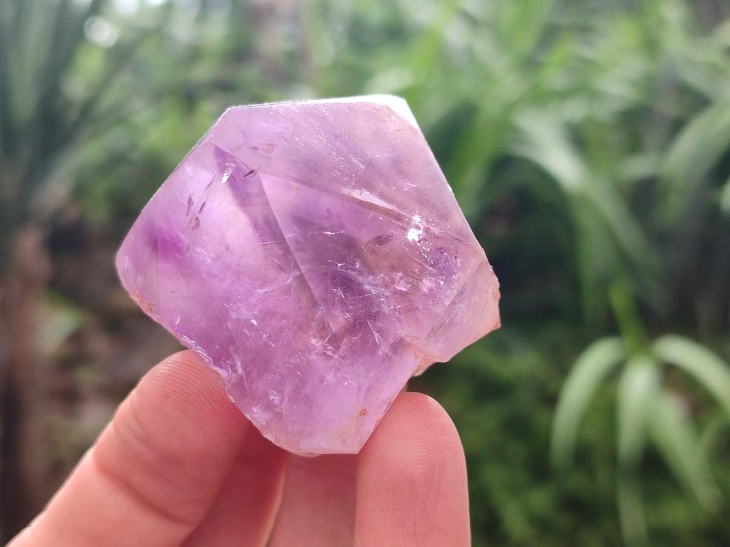 Polished Jacaranda Amethyst Crystals x 6 From Mumbwa, Zambia