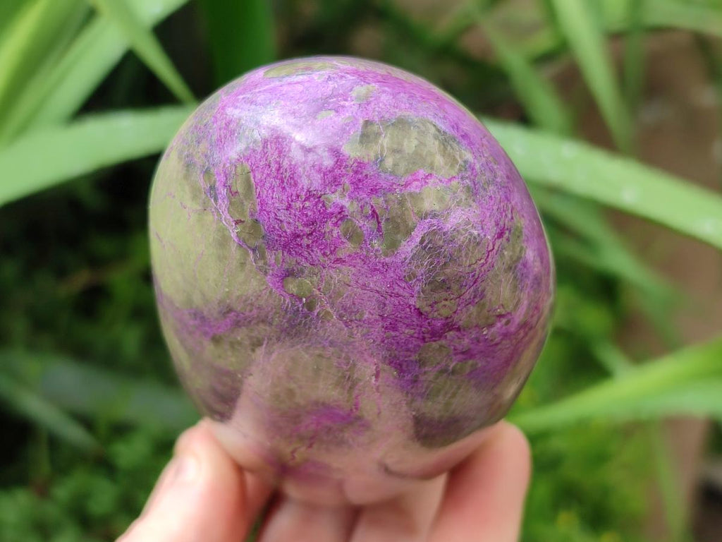 Polished Stichtite Standing Free Forms x 2 From Barberton, South Africa