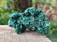 Natural Silky Malachite Specimens x 6 From Kasompe, Congo