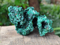 Natural Silky Malachite Specimens x 6 From Kasompe, Congo