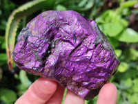 Natural Metallic Cobbed Purpurite Specimens x 6 From Erongo, Namibia