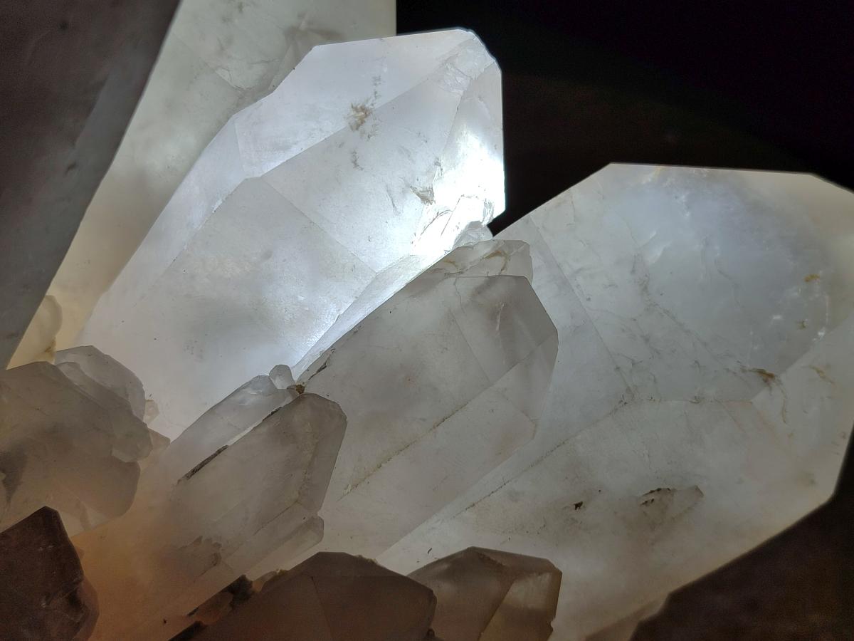 Natural XL Clear Cascading Quartz Crystal Cluster x 1 From Madagascar