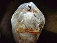 Polished Smokey Window Quartz Crystals x 3 From Madagascar