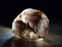 Polished Smokey Window Quartz Crystals x 3 From Madagascar