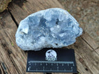 Natural Blue Celestite Geode Specimens x 3 From Sakoany, Madagascar - Toprock Gemstones and Minerals 