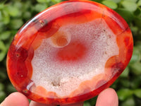 Polished Carnelian Agate Gemstone Bowls x 6 From Madagascar