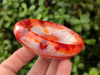 Polished Carnelian Agate Gemstone Bowls x 6 From Madagascar