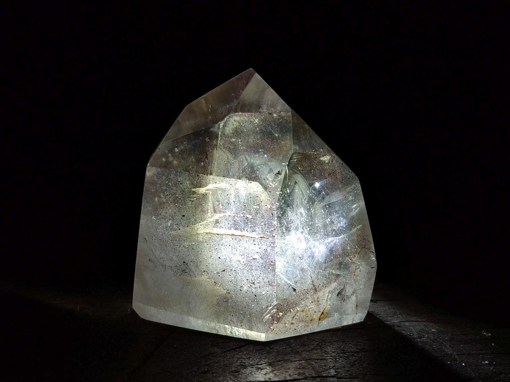 Polished Mix of Smokey and Morion Quartz Crystals x 6 From Madagascar