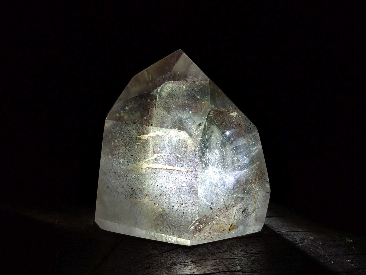 Polished Mix of Smokey and Morion Quartz Crystals x 6 From Madagascar