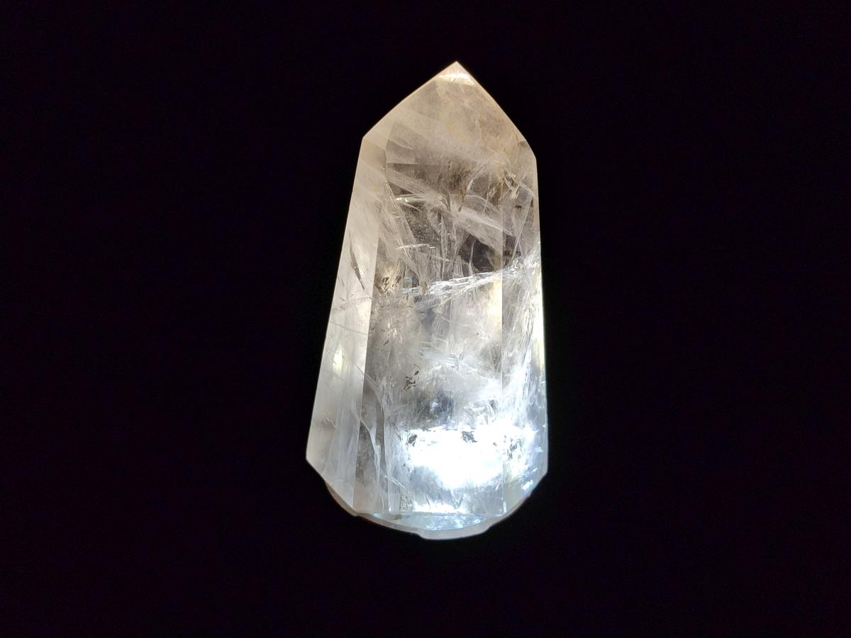 Polished Mix of Smokey and Morion Quartz Crystals x 6 From Madagascar