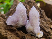 Natural Lilac Amethyst Spirit Quartz Crystal Clusters x 12 From Boekenhouthoek, South Africa