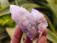 Natural Lilac Amethyst Spirit Quartz Crystal Clusters x 12 From Boekenhouthoek, South Africa