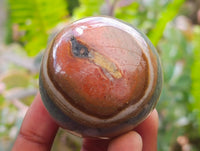 Polished Polychrome Jasper Spheres x 12 From NW Coast, Madagascar