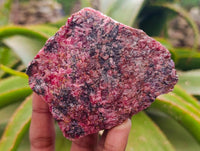 Natural Rhodonite Cobbed Specimens x 6 From Rhusinga, Zimbabwe