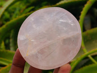 Polished Gemmy Rose Quartz Bowls x 6 From Madagascar