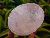 Polished Gemmy Rose Quartz Bowls x 6 From Madagascar