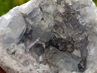 Natural Blue Celestite Geode Specimens x 6 From Sakoany, Madagascar