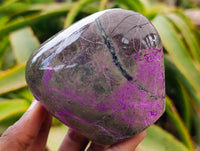 Polished Stichtite Standing Free Forms x 4 From Barberton, South Africa
