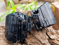 Natural Schorl Black Tourmaline x 7 From Ambatondrazaka, Madagascar