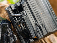 Natural Schorl Black Tourmaline x 7 From Ambatondrazaka, Madagascar