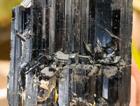 Natural Schorl Black Tourmaline x 7 From Ambatondrazaka, Madagascar