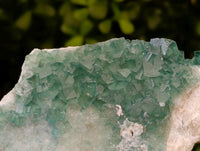 Natural Green Fluorite Cluster Specimens x 3 From Mandrosonoro, Madagascar
