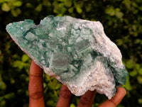 Natural Green Fluorite Cluster Specimens x 3 From Mandrosonoro, Madagascar