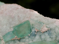 Natural Green Fluorite Cluster Specimens x 3 From Mandrosonoro, Madagascar