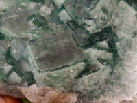 Natural Green Fluorite Cluster Specimens x 3 From Mandrosonoro, Madagascar