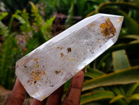 Polished Clear Window Quartz Crystals with Inclusions x 2 From Madagascar