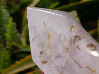 Polished Clear Window Quartz Crystals with Inclusions x 2 From Madagascar