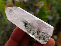 Polished Chlorite Moss Quartz Crystals x 14 From Mandoto, Madagascar