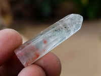 Polished Chlorite Moss Quartz Crystals x 14 From Mandoto, Madagascar