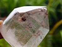 Polished Chlorite Moss Quartz Crystals x 14 From Mandoto, Madagascar