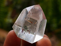 Polished Chlorite Moss Quartz Crystals x 14 From Mandoto, Madagascar