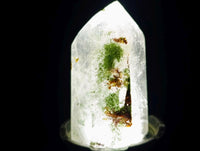 Polished Chlorite Moss Quartz Crystals x 14 From Mandoto, Madagascar