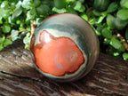 Polished Polychrome Jasper Spheres x 3 From NW Coast, Madagascar