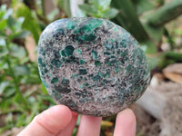 Polished Emerald Mica 'Mutokolite' Free Forms x 6 From Mutoko, Zimbabwe